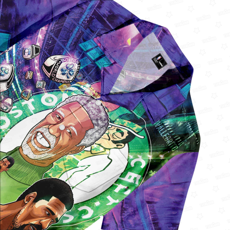 Bill Russell Boston Celtics Legacy Hawaiian Shirt