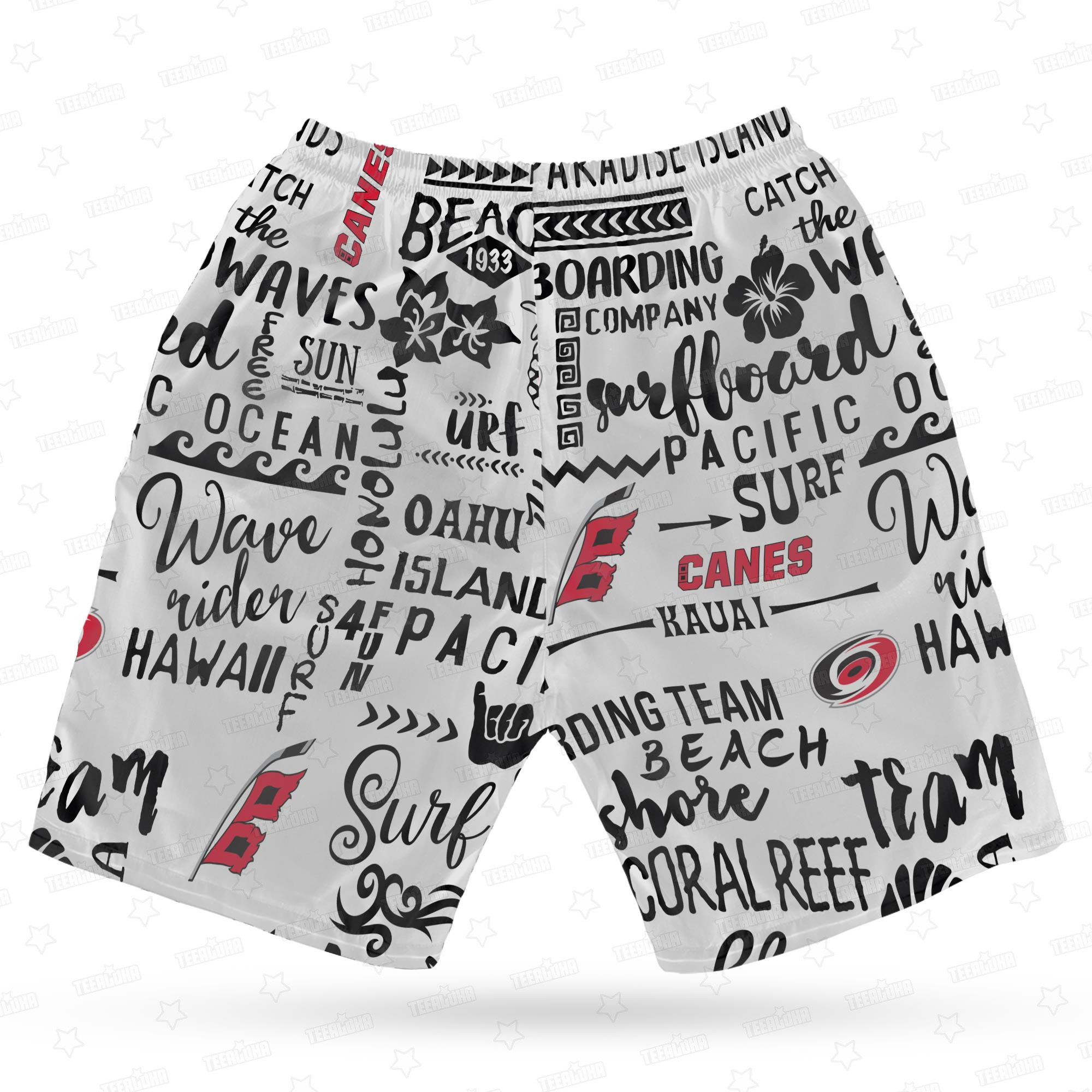 Carolina Hurricanes Storm Surge Hawaiian Shirt Carolina Hurricanes Storm Surge Hawaiian Shirt