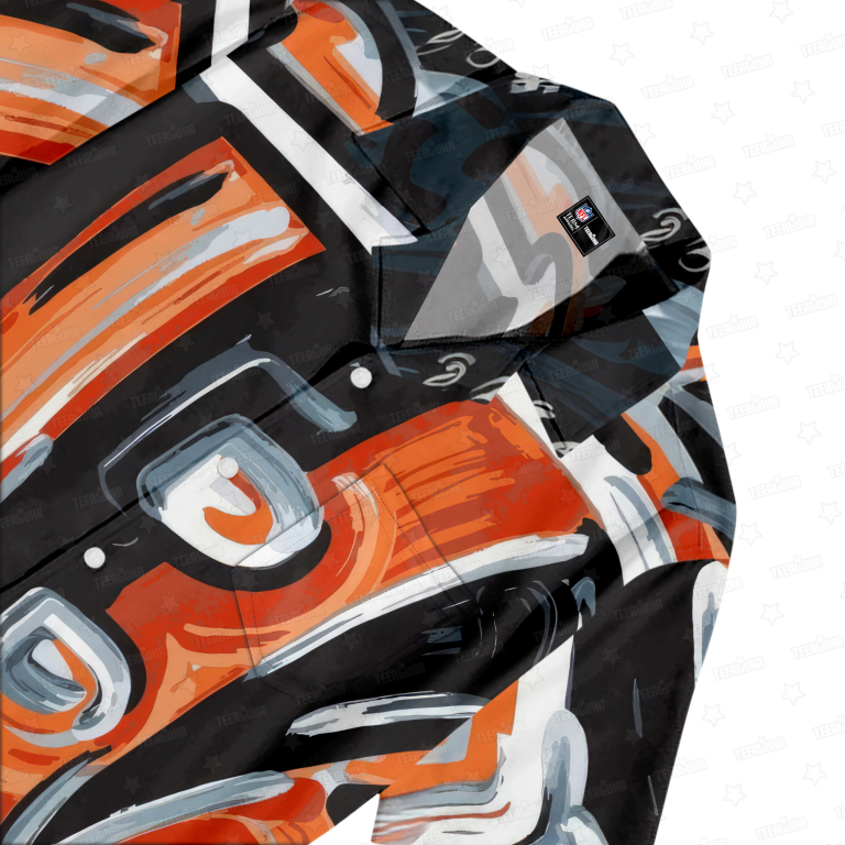 Cincinnati Bengals Oil Painting Art Print Hawaiian Shirt