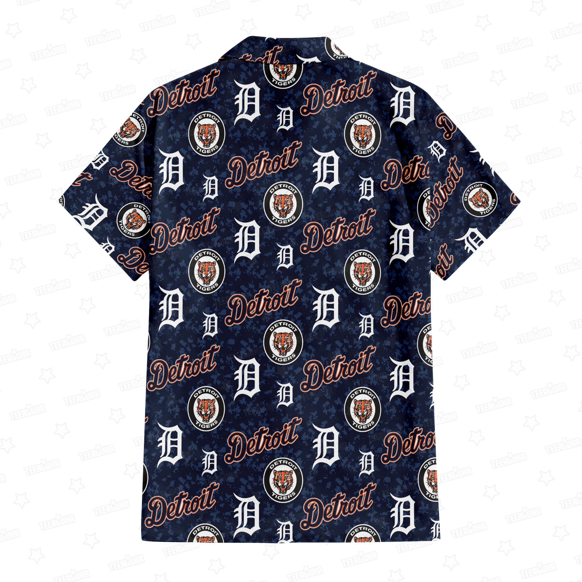 Detroit Tigers Roaring Spirit Hawaiian Shirt Detroit Tigers Roaring Spirit Hawaiian Shirt