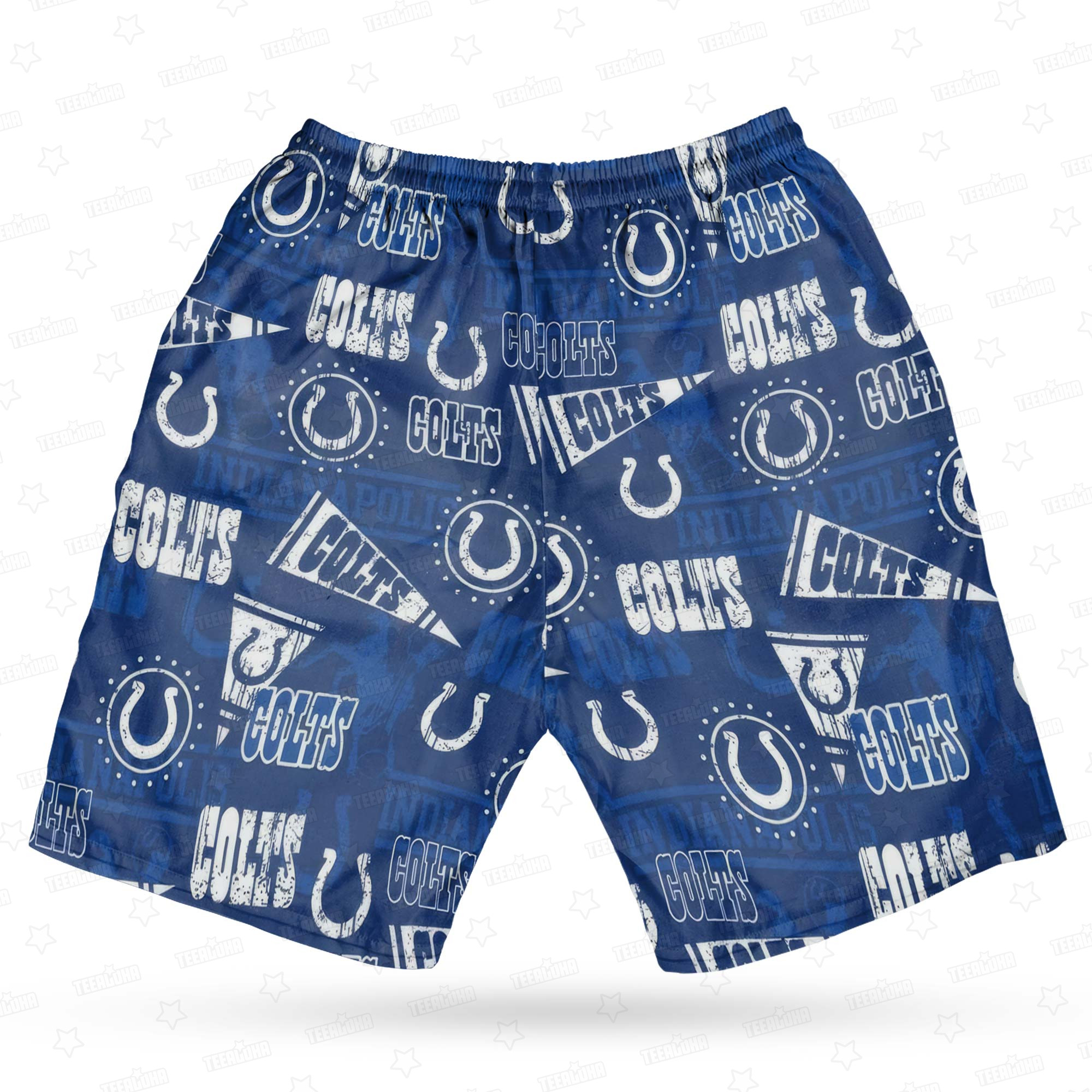 Indianapolis Colts Gridiron Majesty Hawaiian Shirt Indianapolis Colts Gridiron Majesty Hawaiian Shirt