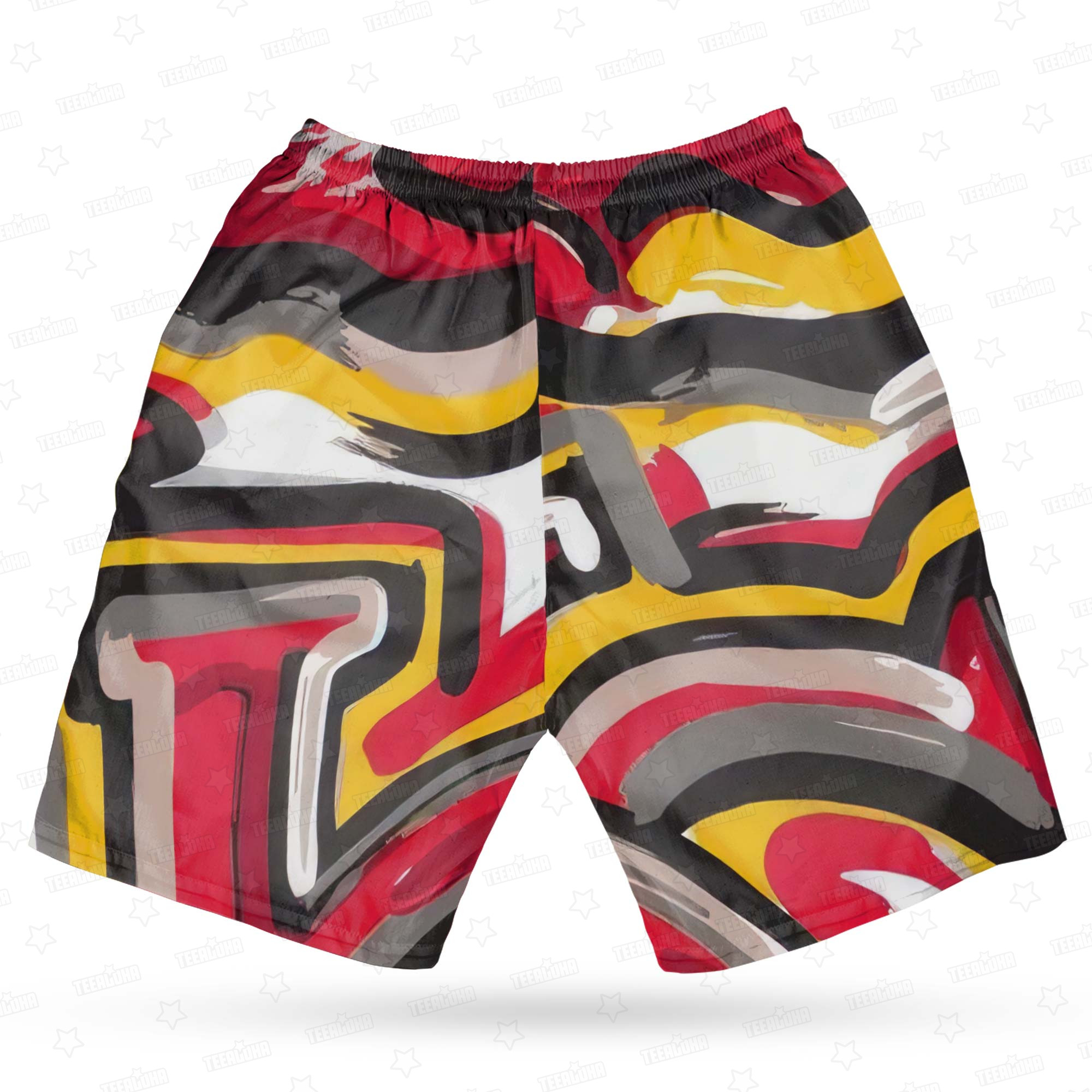 Kansas City Chiefs Oil Painting Art Print Hawaiian Shirt Kansas City Chiefs Oil Painting Art Print Hawaiian Shirt