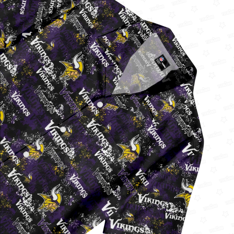 Minnesota Vikings Norse Legend Hawaiian Shirt