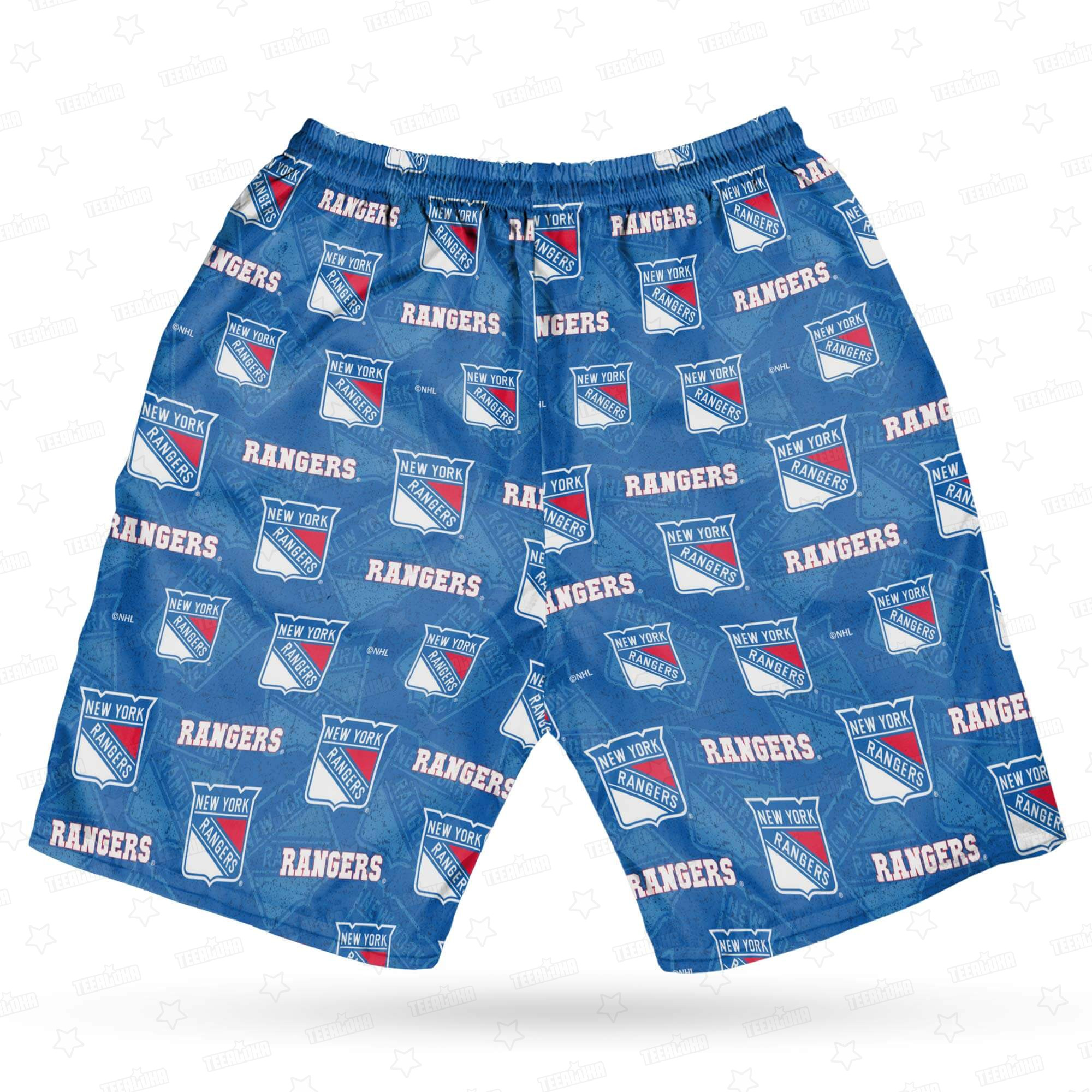 New York Rangers Frozen Rivals Hawaiian Shirt New York Rangers Frozen Rivals Hawaiian Shirt