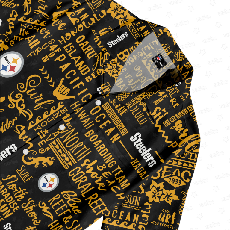 Pittsburgh Steelers Classic Surfing Hawaiian Shirt