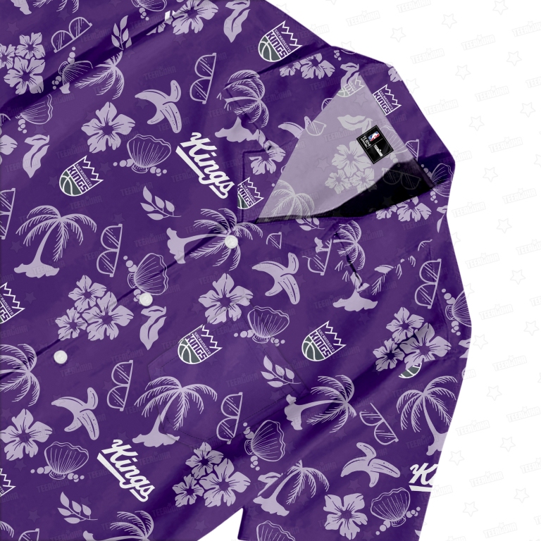 Sacramento Kings Crowned Majesty Hawaiian Shirt