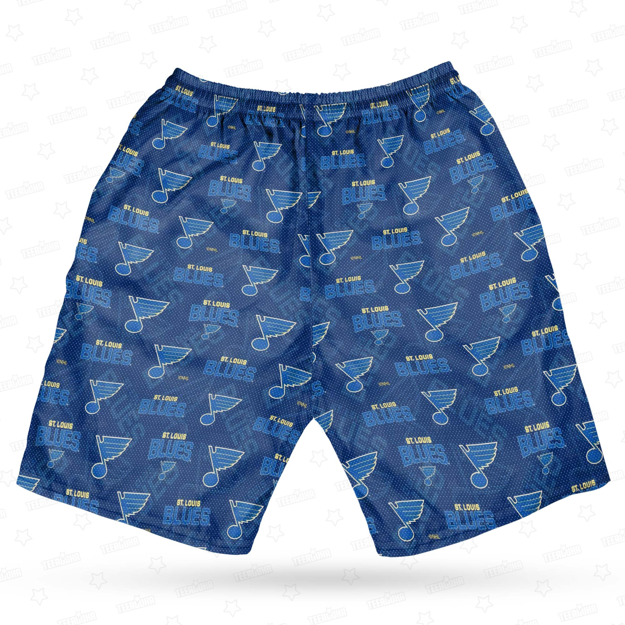 St. Louis Blues Melodic Rhythm Hawaiian Shirt St. Louis Blues Melodic Rhythm Hawaiian Shirt