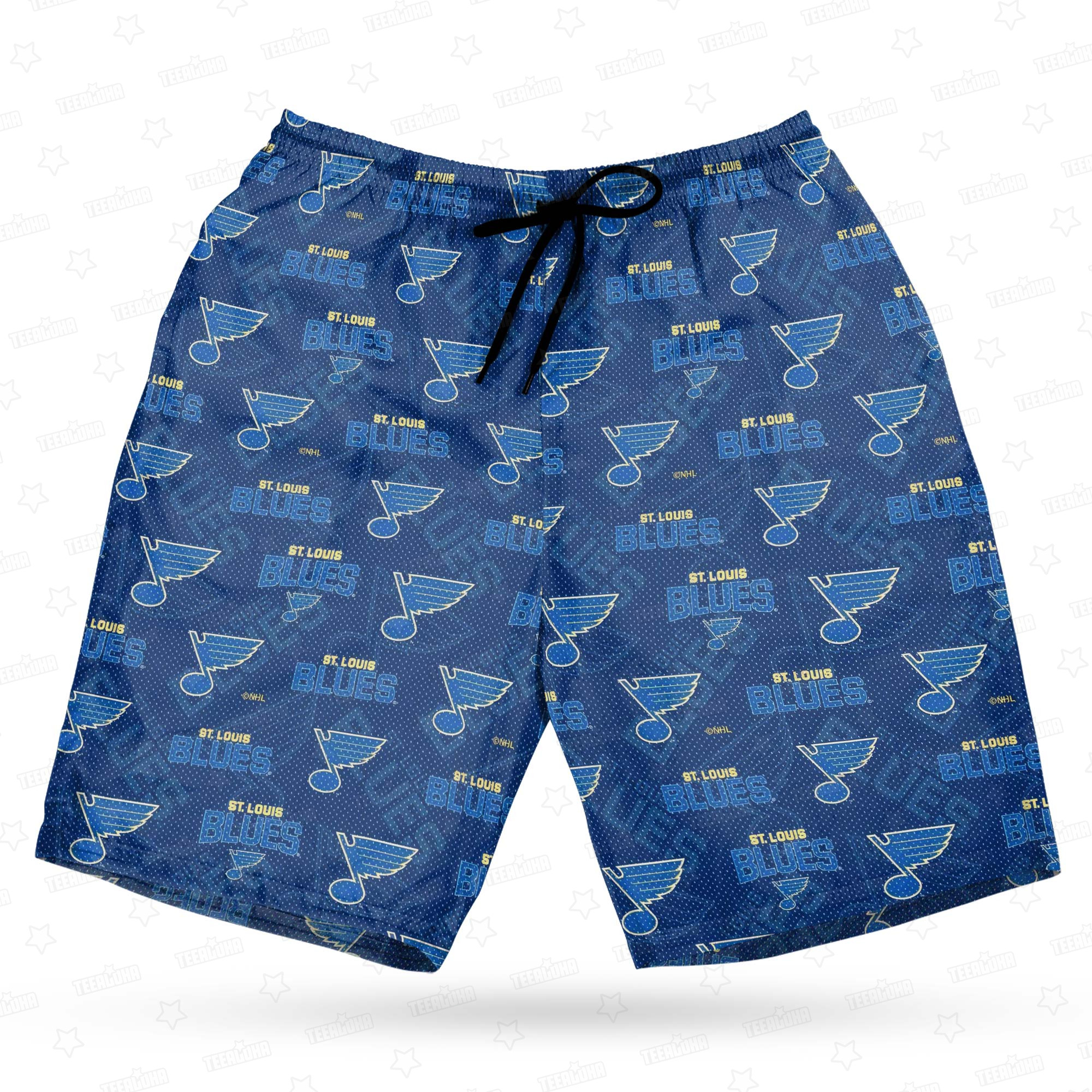 St. Louis Blues Melodic Rhythm Hawaiian Shirt St. Louis Blues Melodic Rhythm Hawaiian Shirt