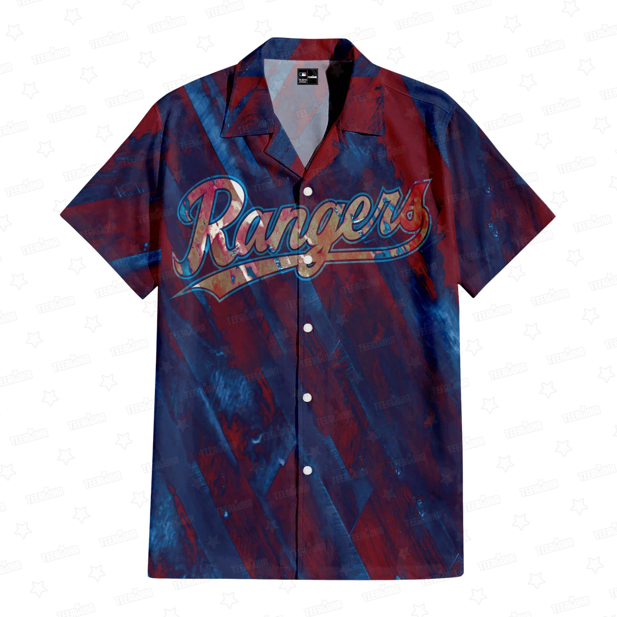 Texas Rangers Vintage Hawaiian Shirt Texas Rangers Vintage Hawaiian Shirt