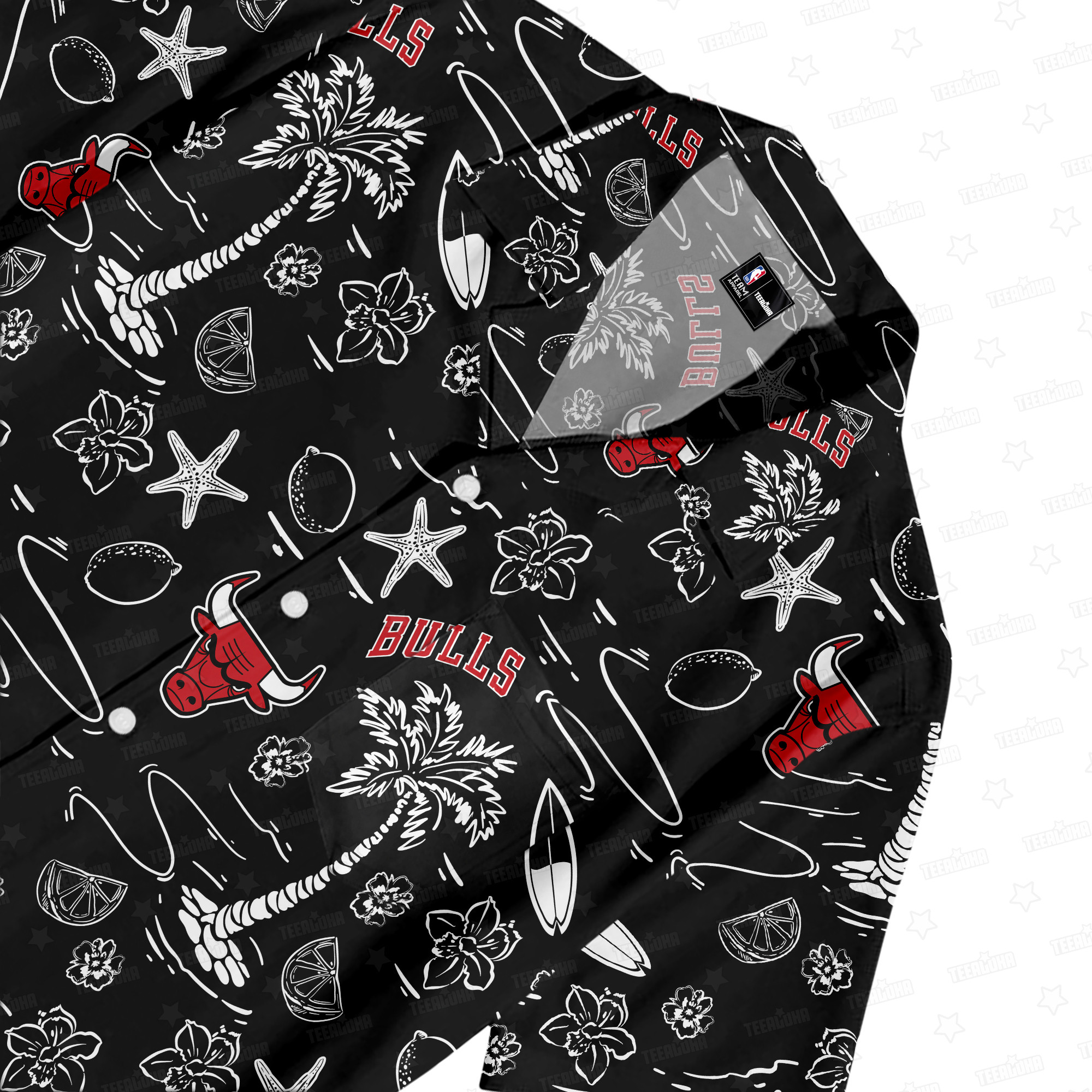 Chicago Bulls Hoops Legend Team Hawaiian Shirt Chicago Bulls Hoops Legend Team Hawaiian Shirt