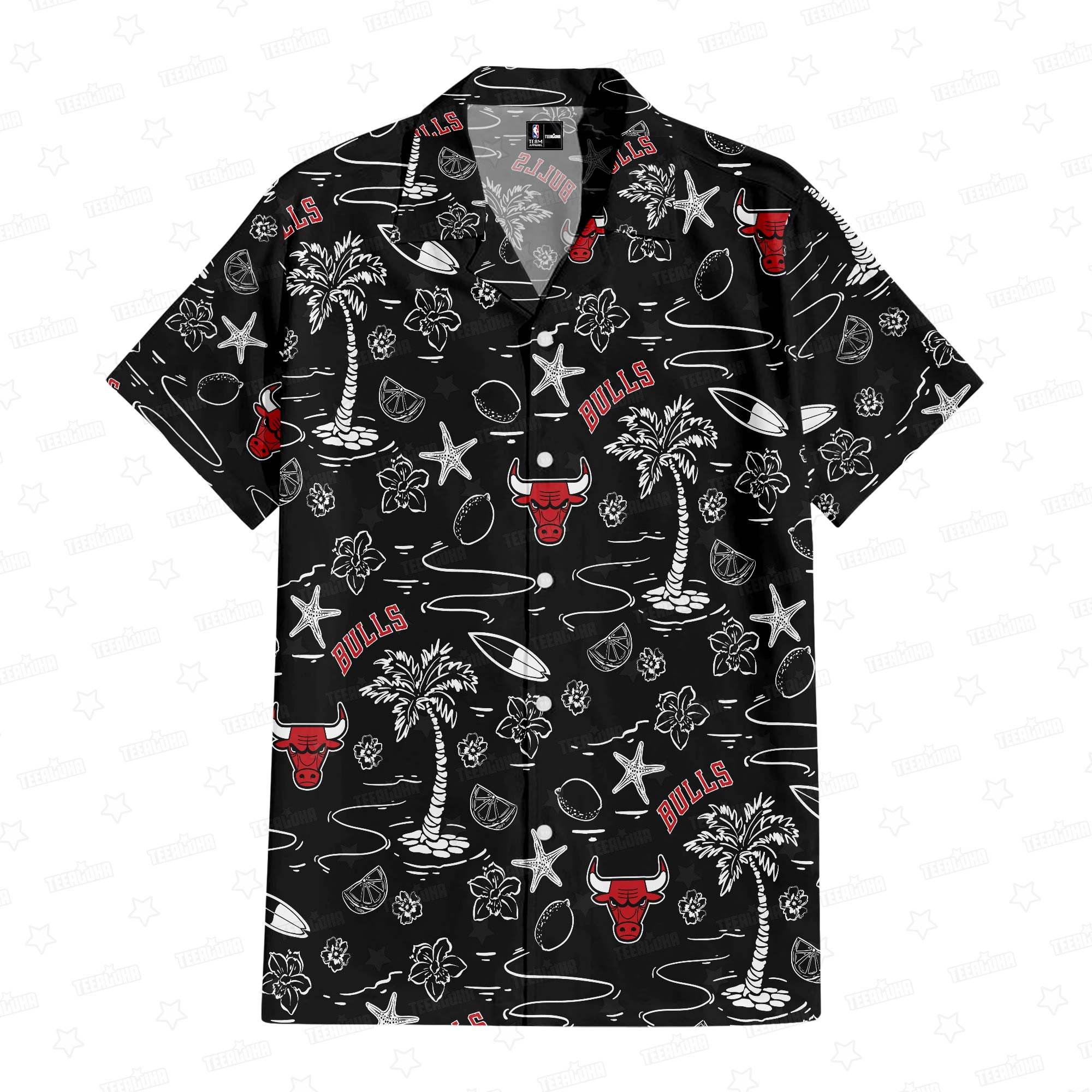 Chicago Bulls Hoops Legend Team Hawaiian Shirt Chicago Bulls Hoops Legend Team Hawaiian Shirt