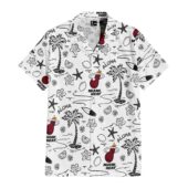 Miami Heat Beachscape Hawaiian Shirt
