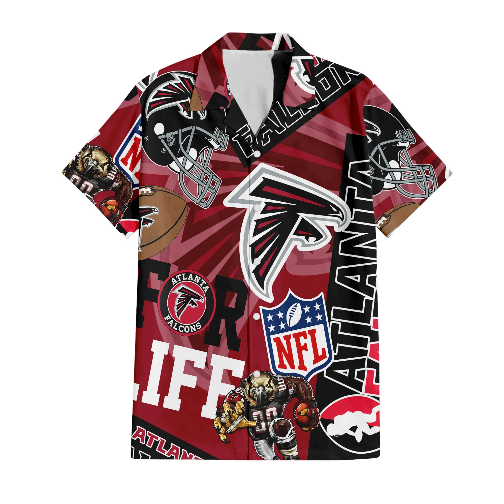 Atlanta Falcons For Life Hawaiian Shirt Atlanta Falcons For Life Hawaiian Shirt
