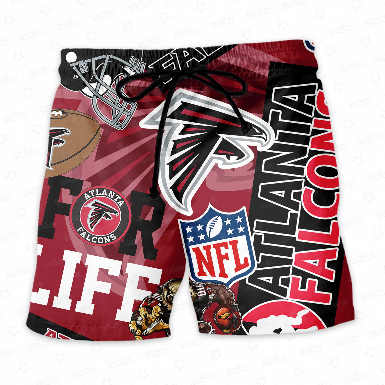 Atlanta Falcons For Life Hawaiian Shirt Atlanta Falcons For Life Hawaiian Shirt