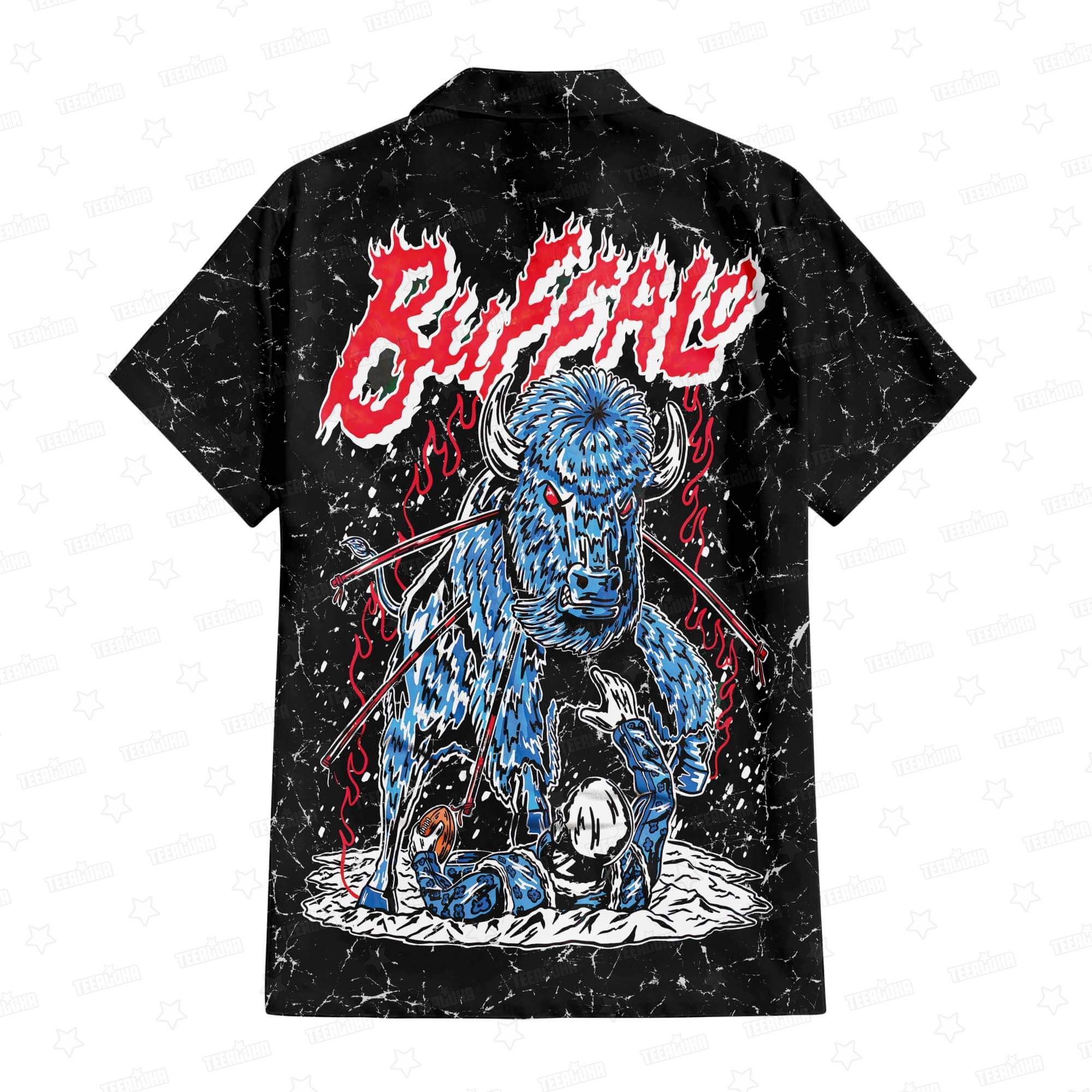 Buffalo Bills Skeleton Hawaiian Shirt Buffalo Bills Skeleton Hawaiian Shirt