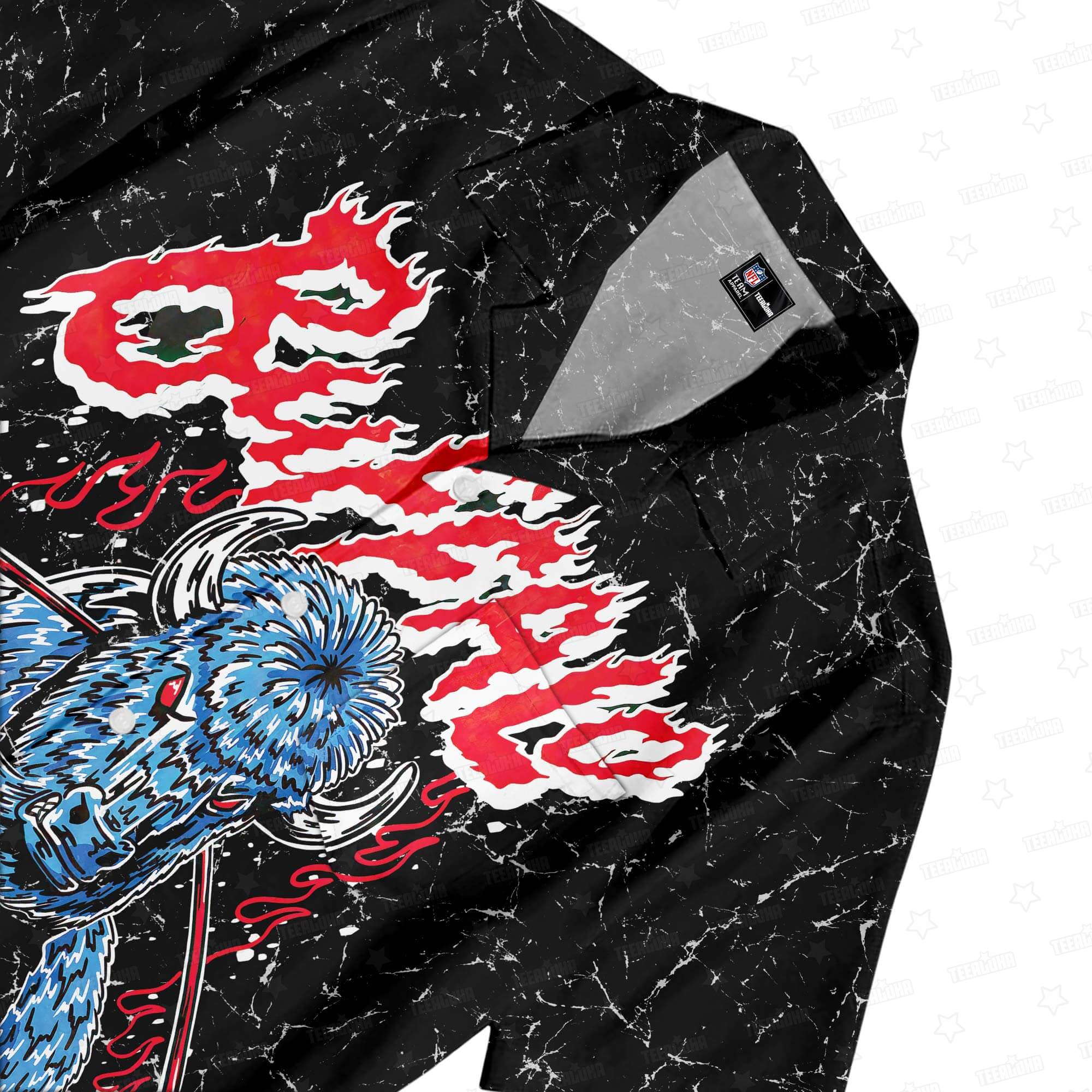 Buffalo Bills Skeleton Hawaiian Shirt Buffalo Bills Skeleton Hawaiian Shirt