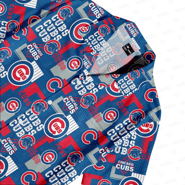 Chicago Cubs North Side Glory Hawaiian Shirt
