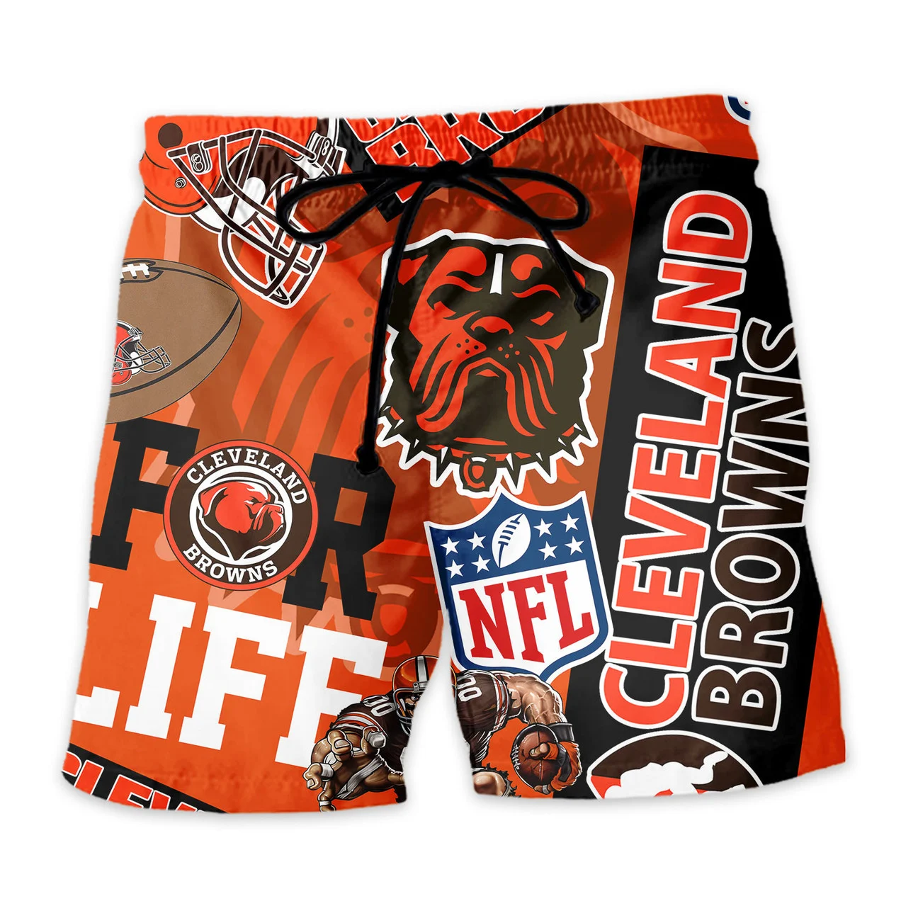 Cleveland Browns For Life Hawaiian Shirt Cleveland Browns For Life Hawaiian Shirt