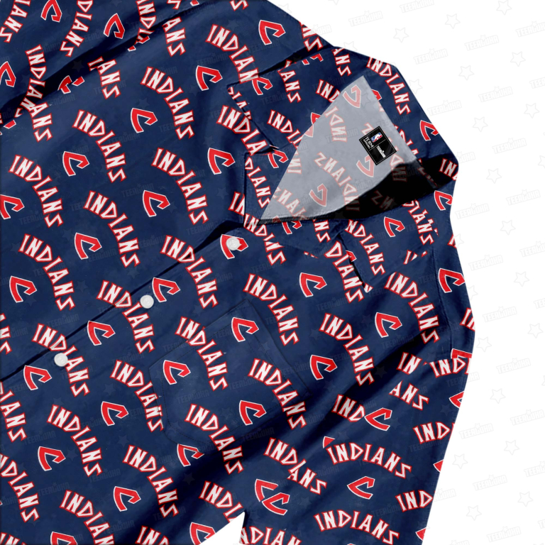 Cleveland Indians Diamond Legacy Hawaiian Shirt