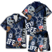 Buffalo Bills For Life Hawaiian Short - demo10