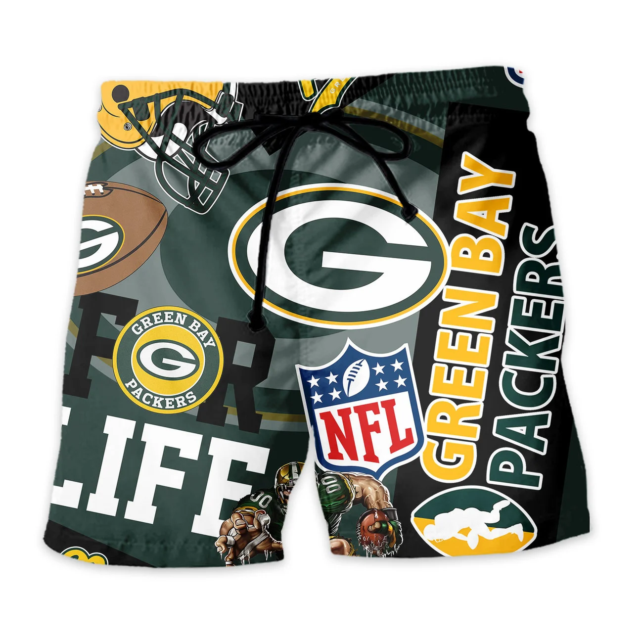 Green Bay Packers For Life Hawaiian Shirt Green Bay Packers For Life Hawaiian Shirt