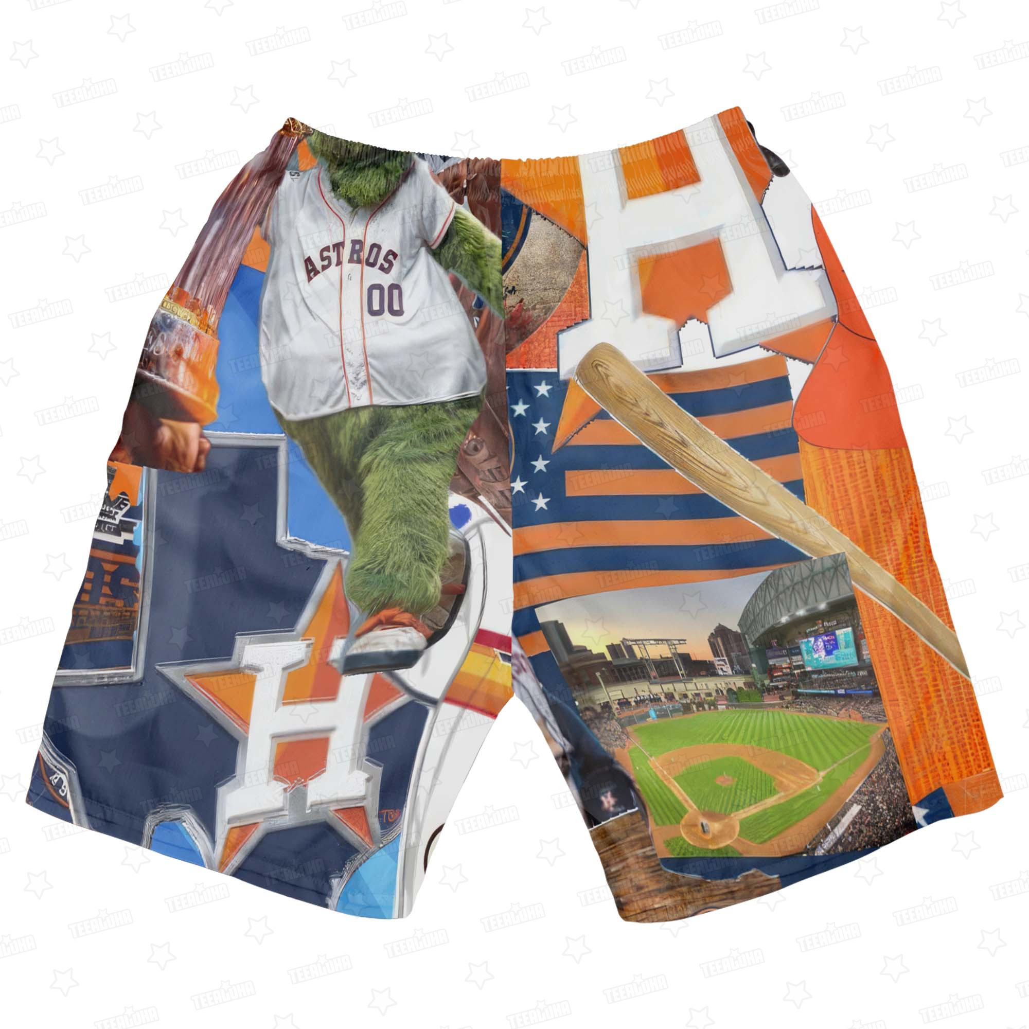 Houston Astros Strong Star Hawaiian Shirt Houston Astros Strong Star Hawaiian Shirt