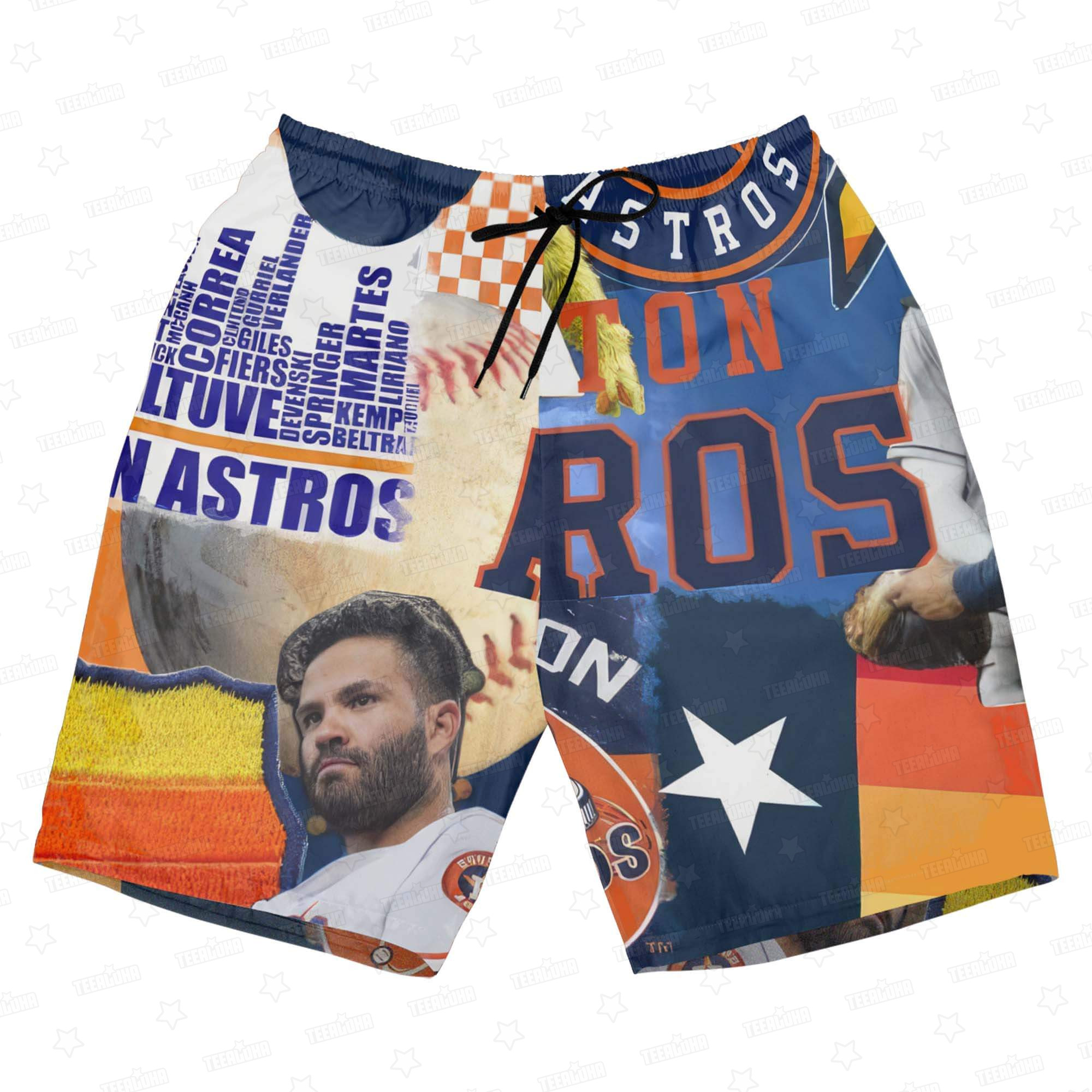 Houston Astros Strong Star Hawaiian Shirt Houston Astros Strong Star Hawaiian Shirt