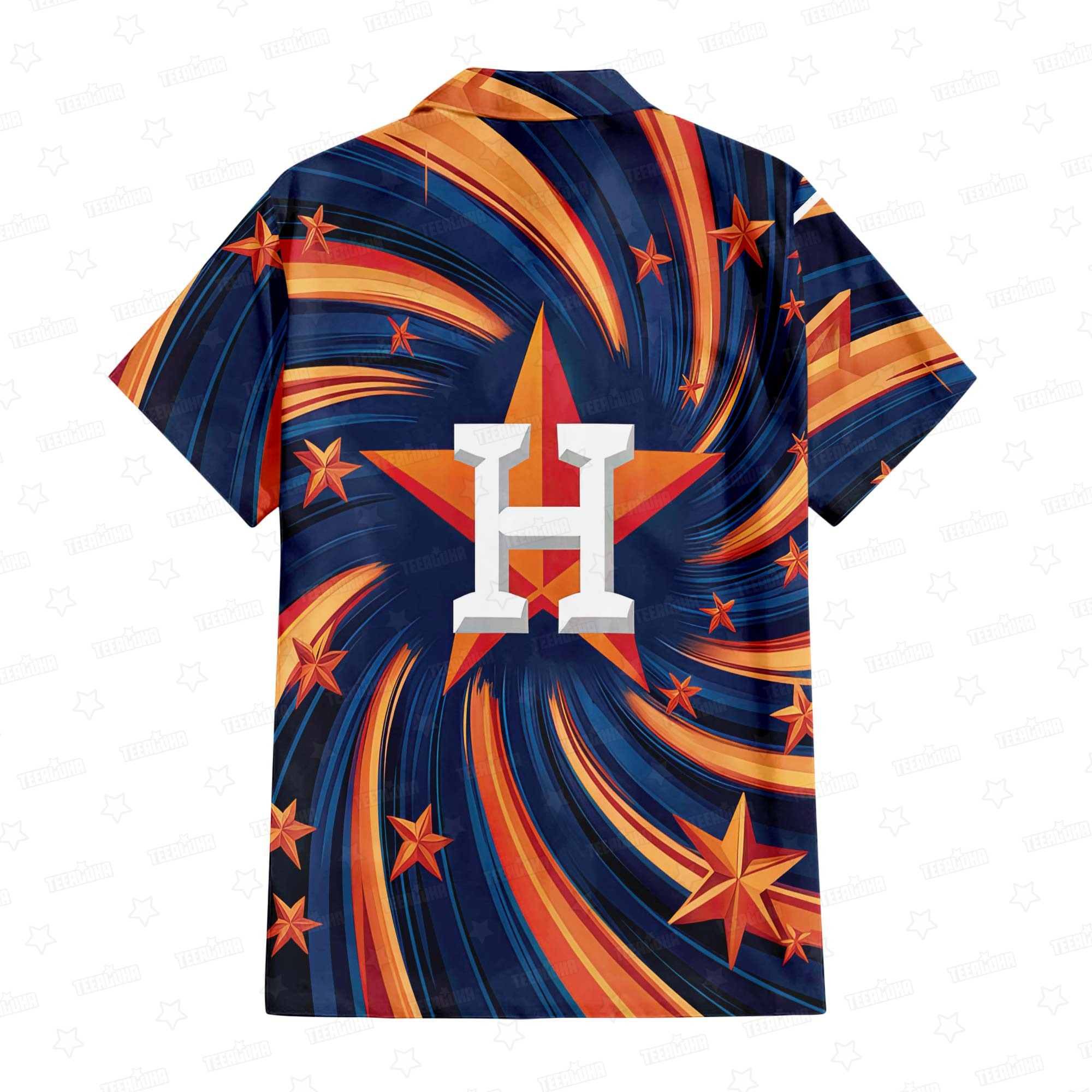 Houston Astros Vortex Starfield Hawaiian Shirt Houston Astros Vortex Starfield Hawaiian Shirt