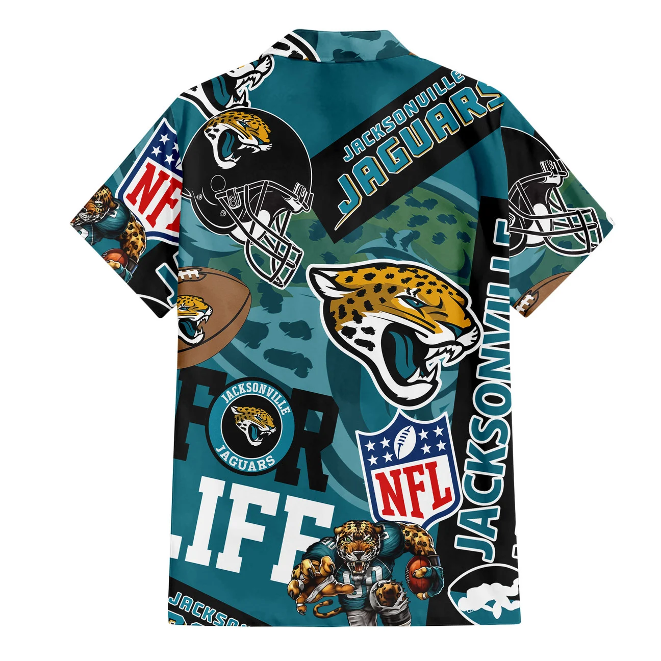 Jacksonville Jaguars For Life Hawaiian Shirt Jacksonville Jaguars For Life Hawaiian Shirt