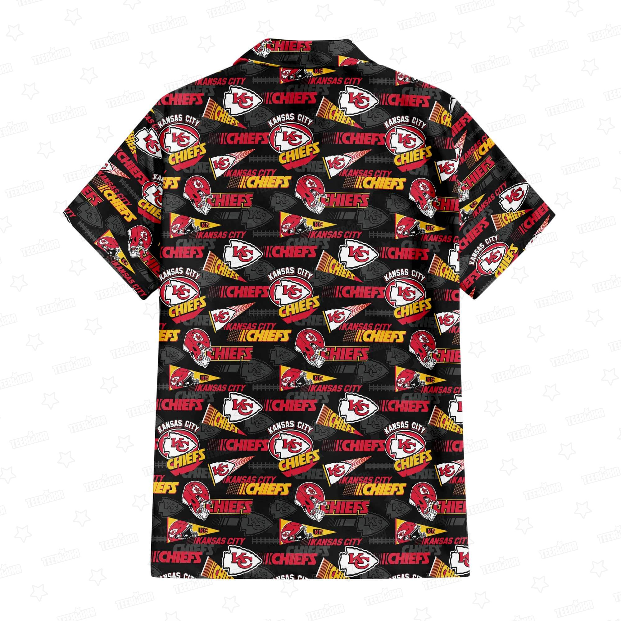 Kansas City Chiefs Arrowhead Pride Hawaiian Shirt Kansas City Chiefs Arrowhead Pride Hawaiian Shirt