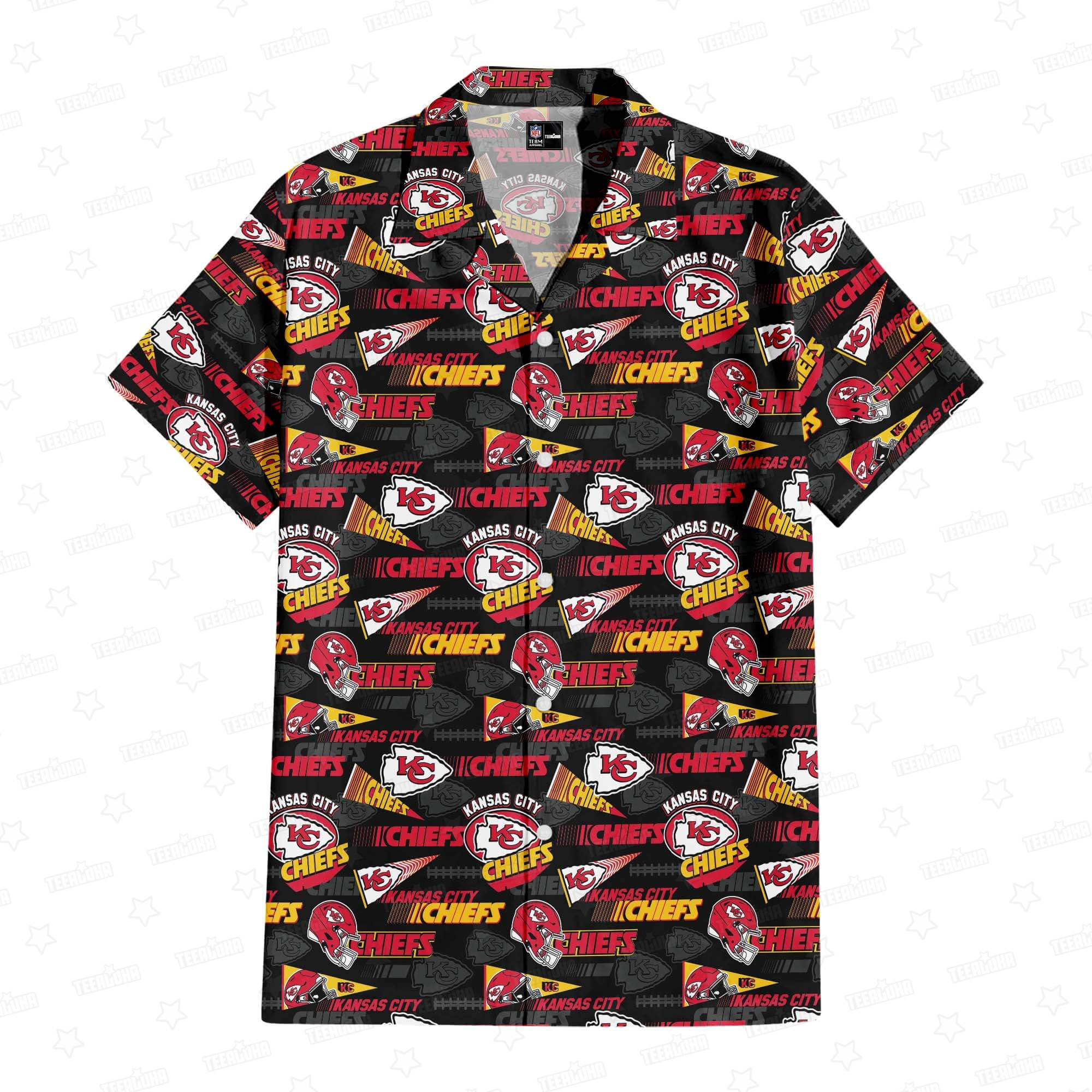 Kansas City Chiefs Arrowhead Pride Hawaiian Shirt Kansas City Chiefs Arrowhead Pride Hawaiian Shirt