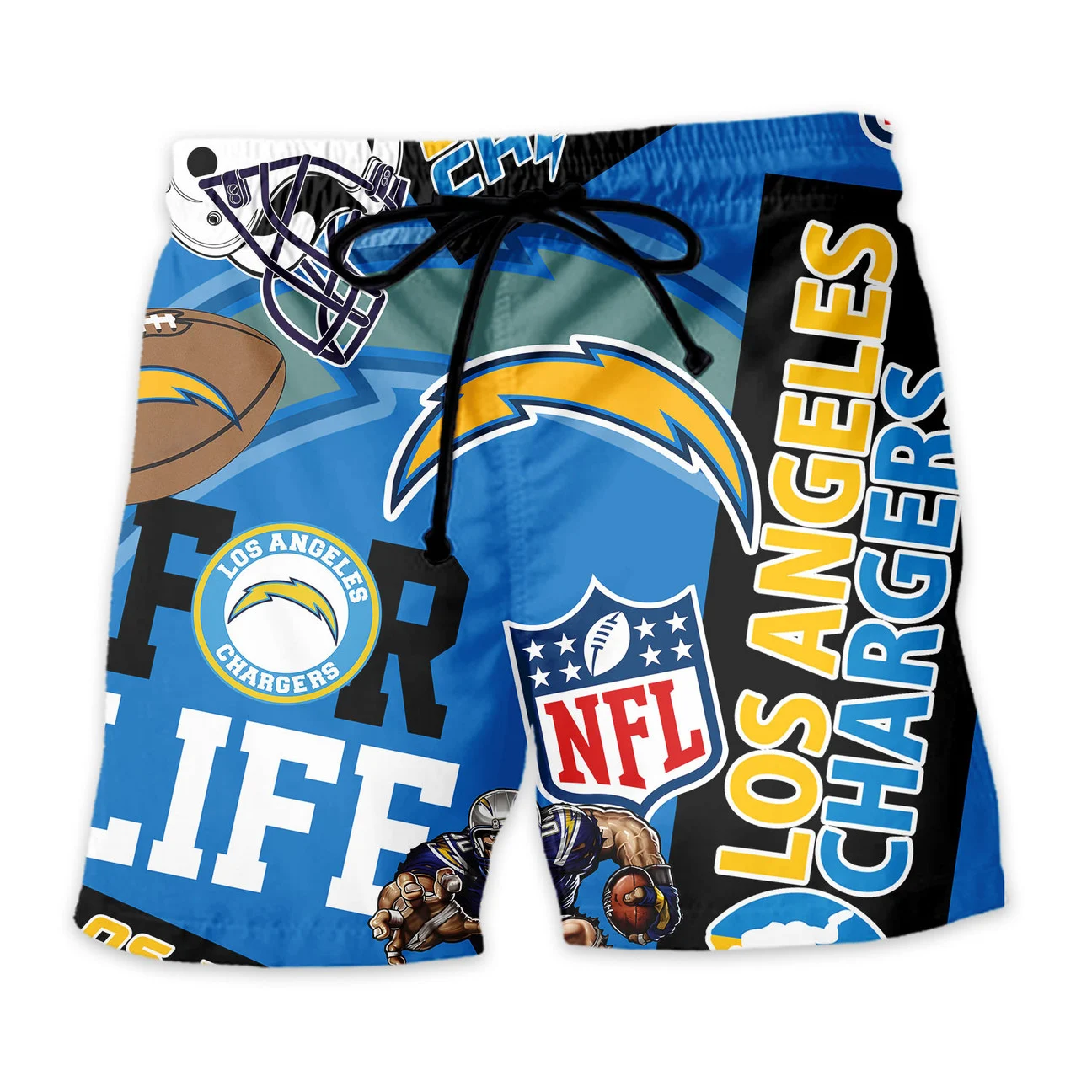 Los Angeles Chargers For Life Hawaiian Shirt Los Angeles Chargers For Life Hawaiian Shirt