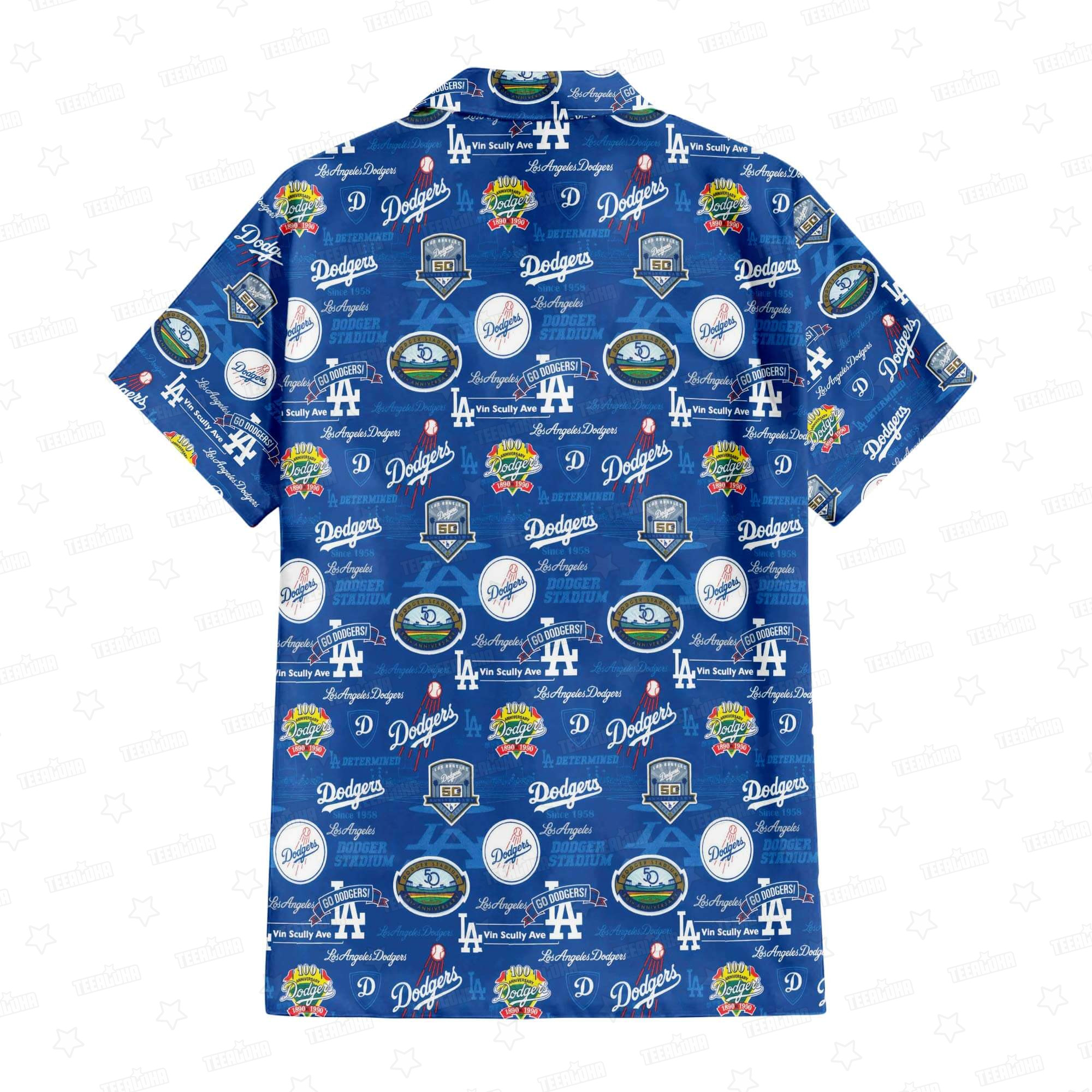 Los Angeles Dodgers Championship Dynasty Hawaiian Shirt Los Angeles Dodgers Championship Dynasty Hawaiian Shirt