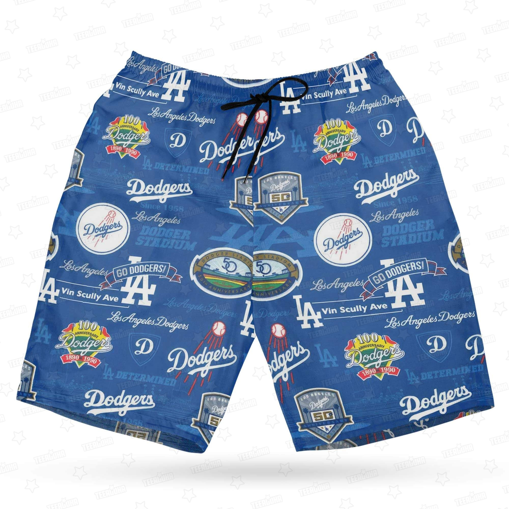 Los Angeles Dodgers Championship Dynasty Hawaiian Shirt Los Angeles Dodgers Championship Dynasty Hawaiian Shirt
