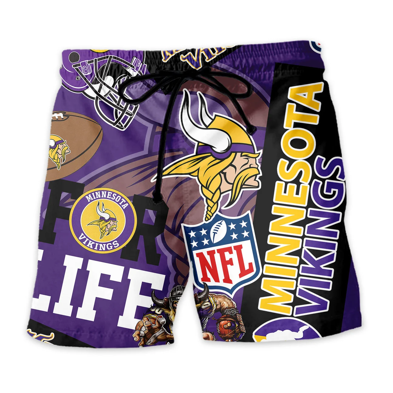 Minnesota Vikings For Life Hawaiian Shirt Minnesota Vikings For Life Hawaiian Shirt