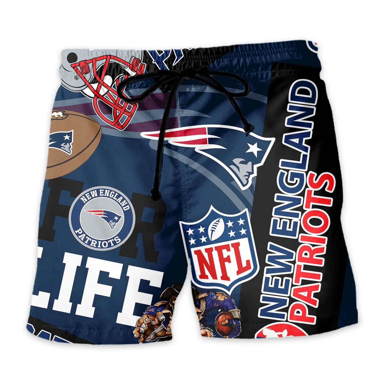 New England Patriots For Life Hawaiian Shirt New England Patriots For Life Hawaiian Shirt