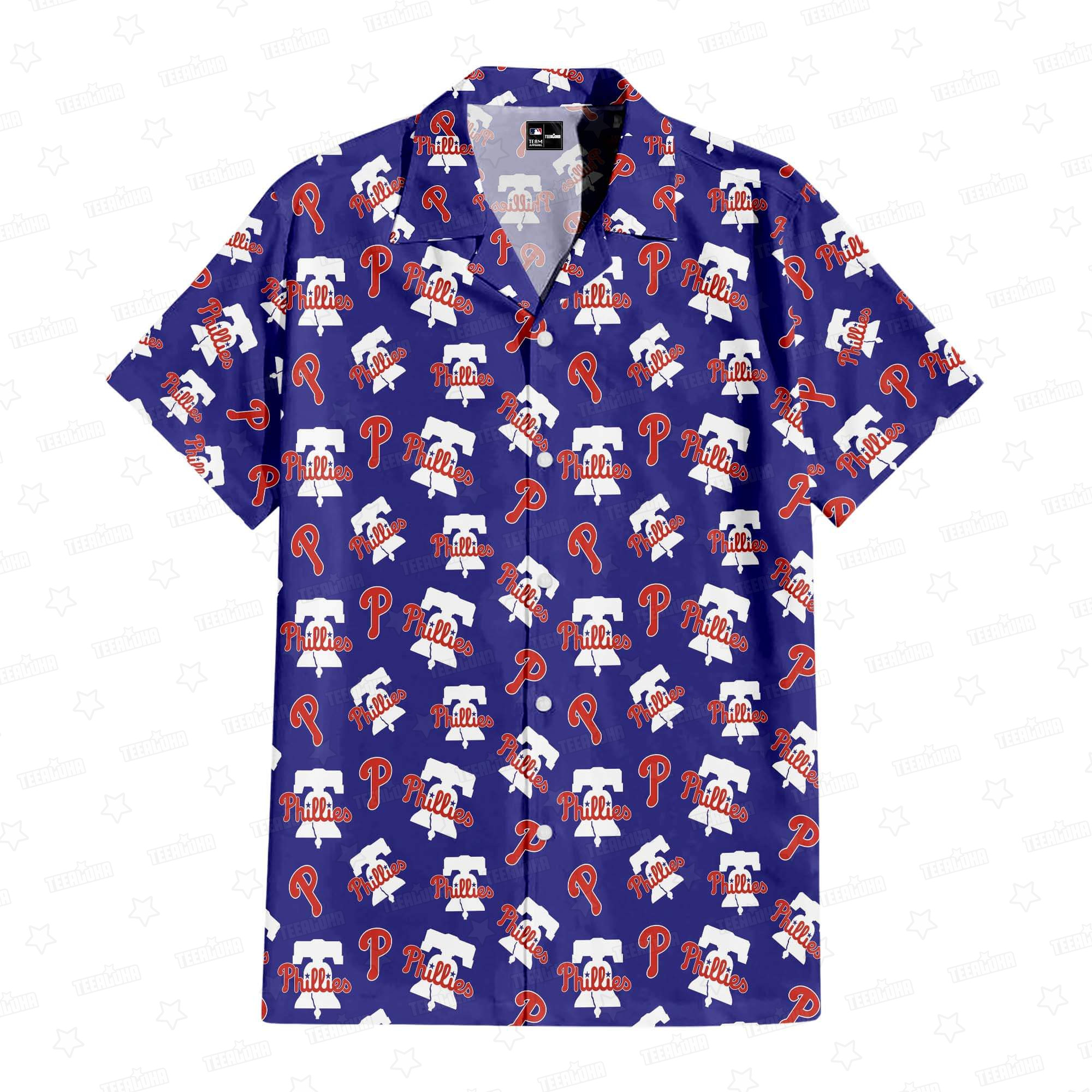 Philadelphia Phillies Fastball Frenzy Hawaiian Shirt Philadelphia Phillies Fastball Frenzy Hawaiian Shirt