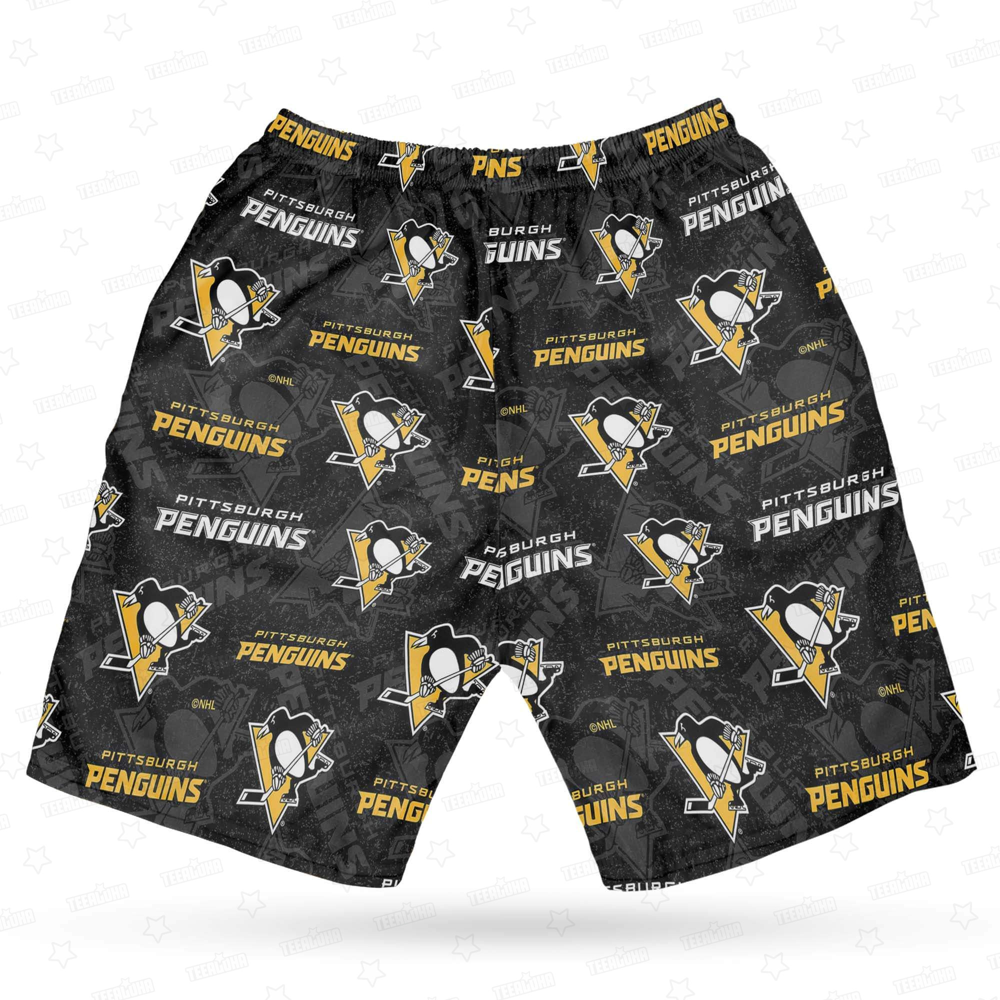Pittsburgh Penguins Icebound Elegance Hawaiian Shirt Pittsburgh Penguins Icebound Elegance Hawaiian Shirt