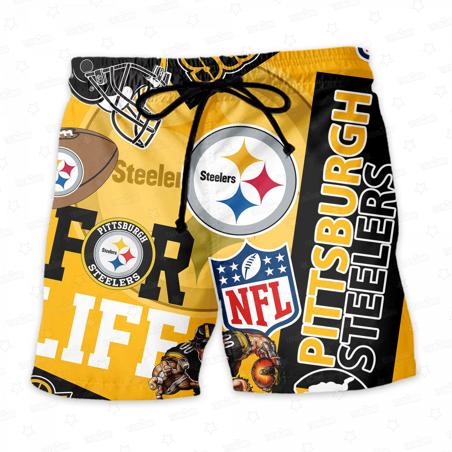 Pittsburgh Steelers For Life Hawaiian Shirt Pittsburgh Steelers For Life Hawaiian Shirt