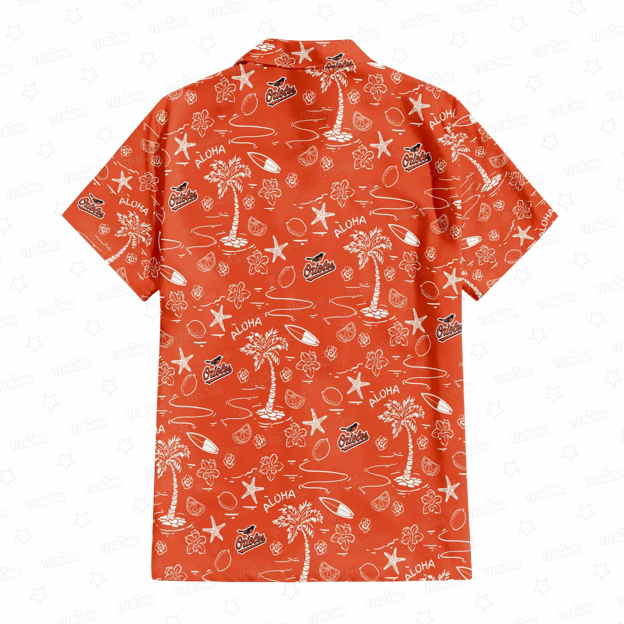 Baltimore Orioles Aloha Paradise Hawaiian Shirt Baltimore Orioles Aloha Paradise Hawaiian Shirt
