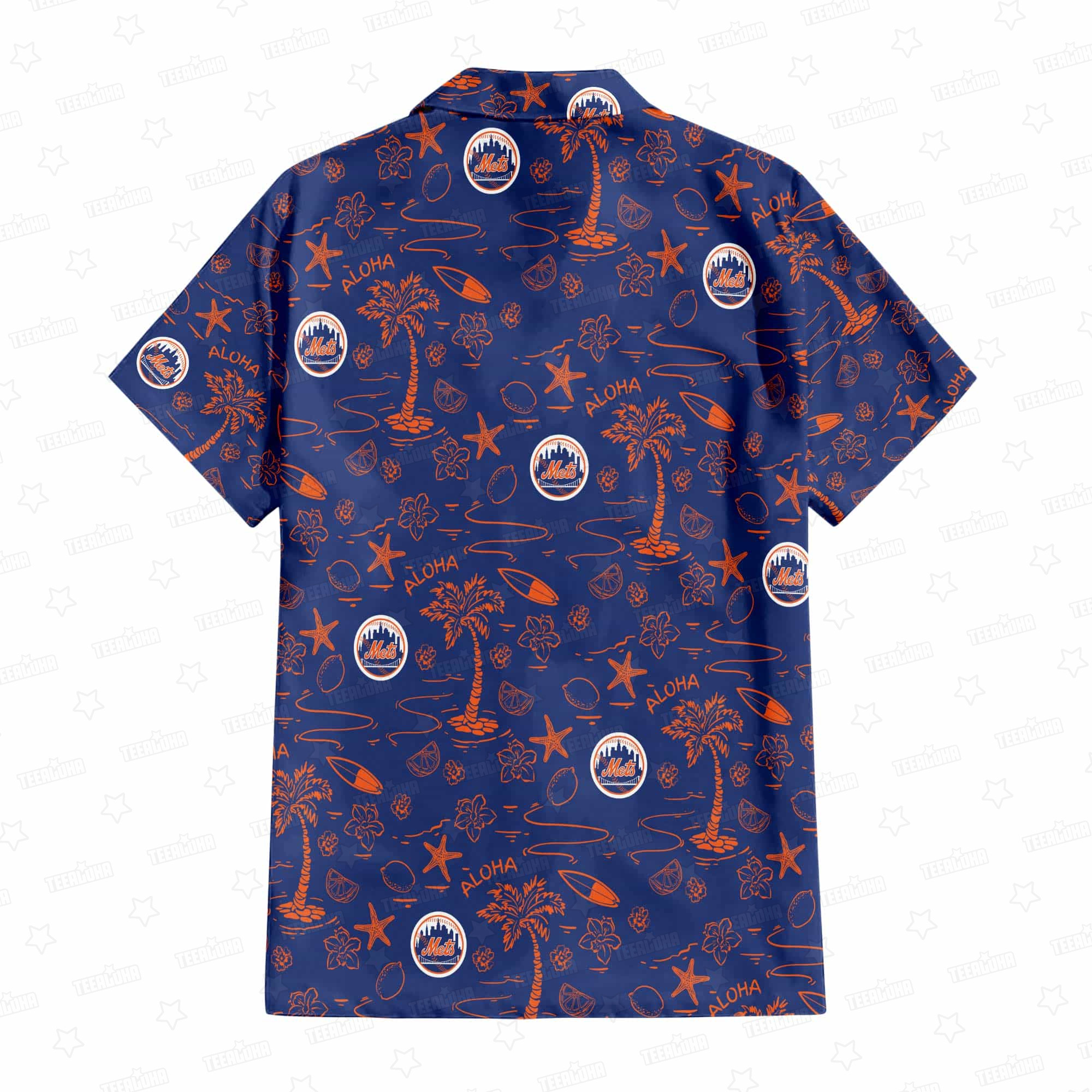 New York Mets Aloha Paradise Hawaiian Shirt New York Mets Aloha Paradise Hawaiian Shirt