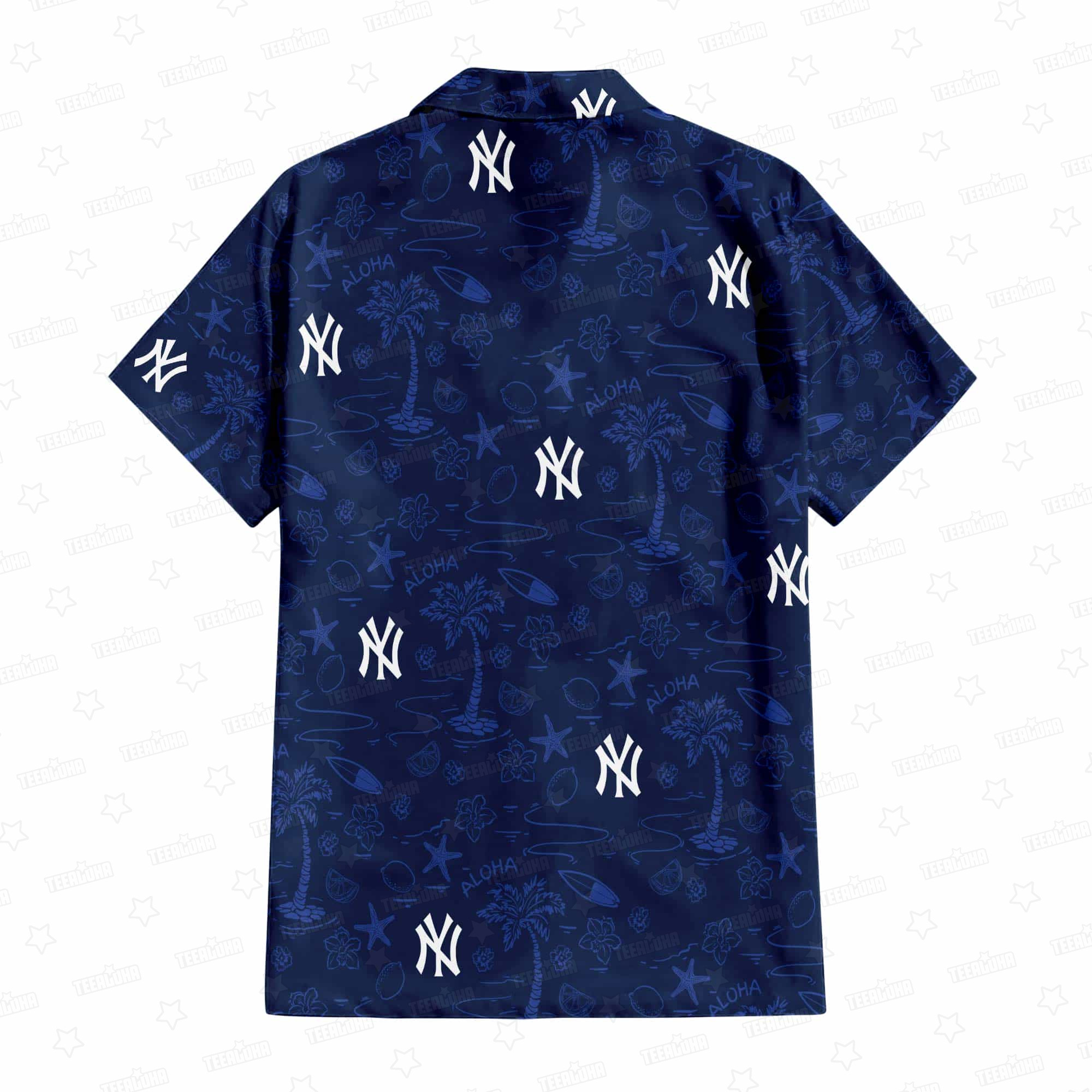 New York Yankees Aloha Paradise Hawaiian Shirt New York Yankees Aloha Paradise Hawaiian Shirt
