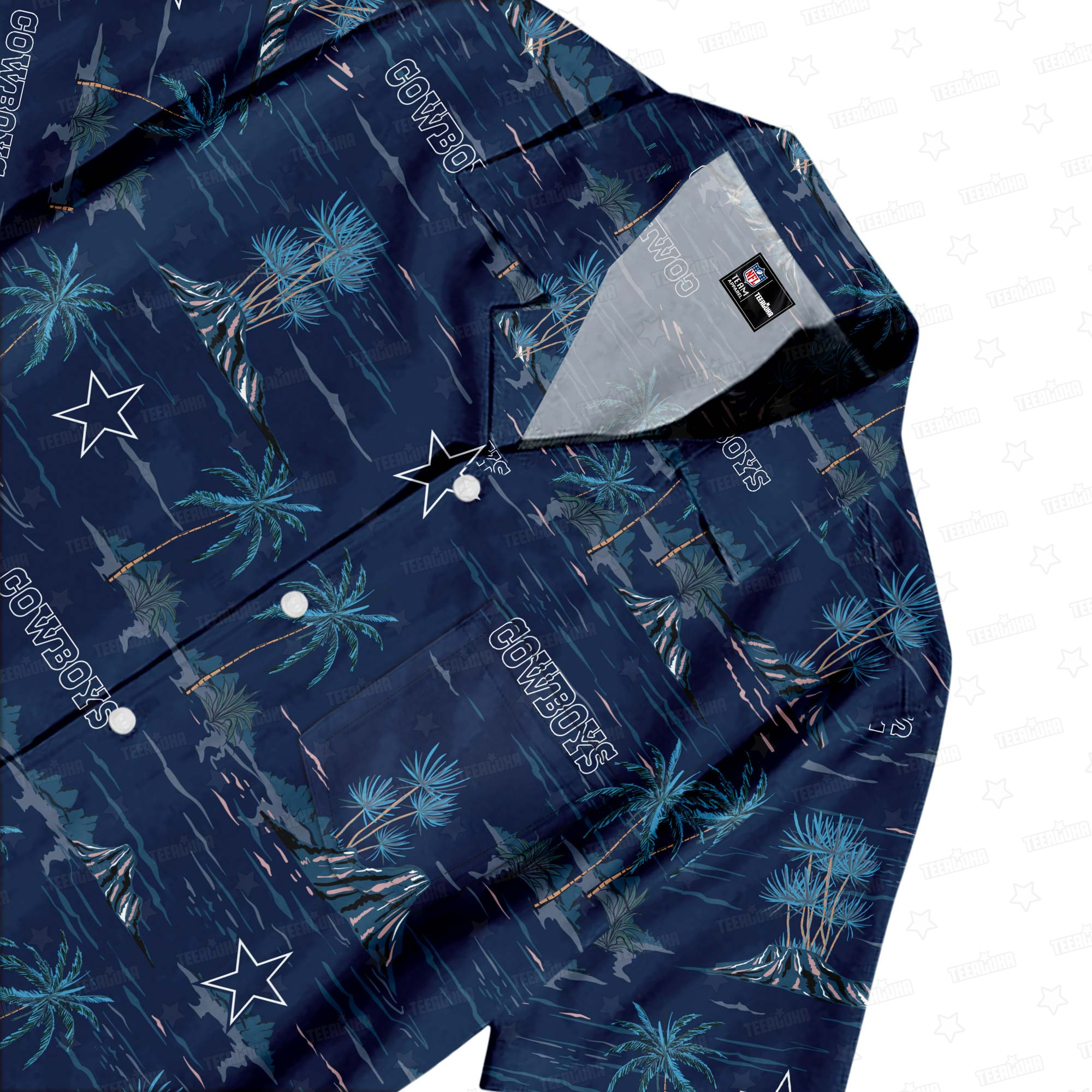 Dallas Cowboys Summer Island Hawaiian Shirt Dallas Cowboys Summer Island Hawaiian Shirt