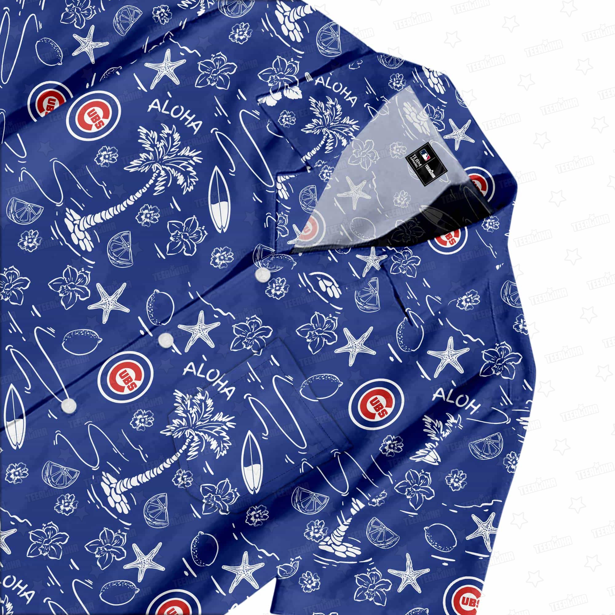 Chicago Cubs Aloha Paradise Hawaiian Shirt Chicago Cubs Aloha Paradise Hawaiian Shirt