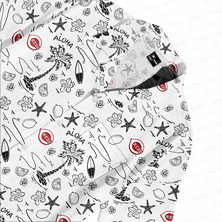 Cincinnati Reds Aloha Paradise Hawaiian Shirt