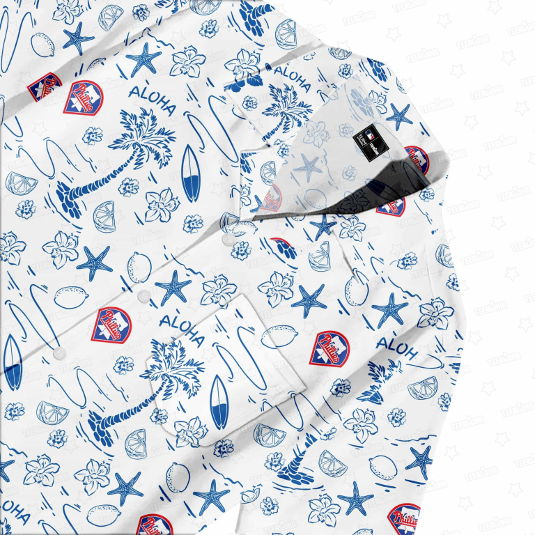 Philadelphia Phillies Aloha Paradise Hawaiian Shirt
