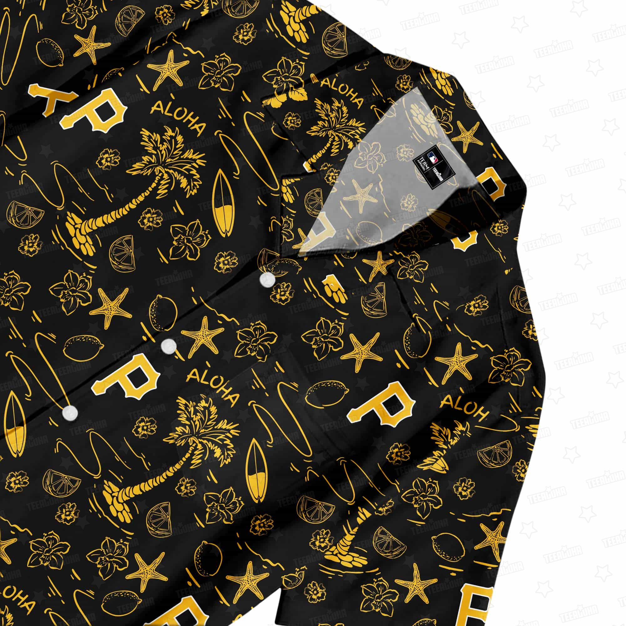 Pittsburgh Pirates Aloha Paradise Hawaiian Shirt Pittsburgh Pirates Aloha Paradise Hawaiian Shirt
