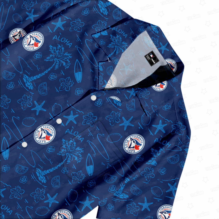Toronto Blue Jays Aloha Paradise Hawaiian Shirt