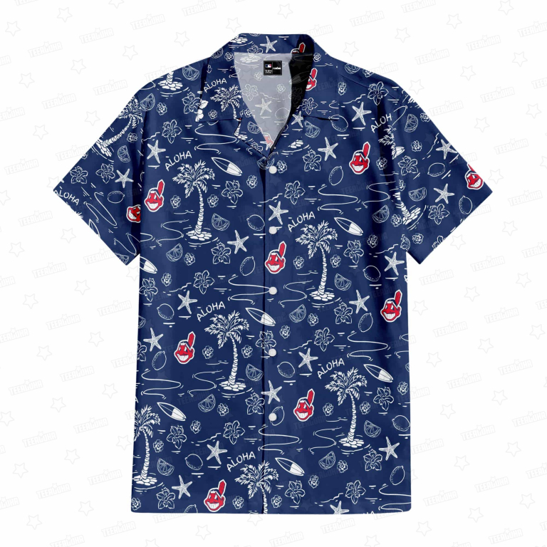 Cleveland Guardians Victory Stride Hawaiian Shirt
