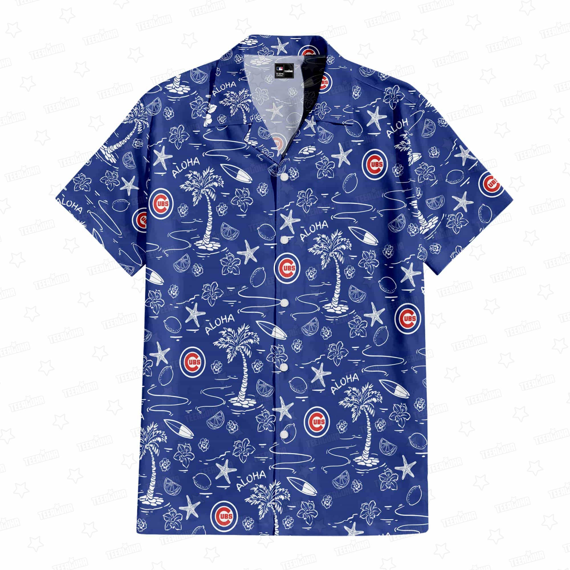 Chicago Cubs Aloha Paradise Hawaiian Shirt Chicago Cubs Aloha Paradise Hawaiian Shirt